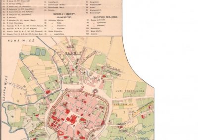1788, Plan miasta Krakowa i okolic w dobie Sejmu Czteroletniego
