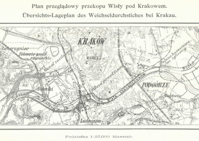 1904, Projekt przekopu Wisły pod Krakowem