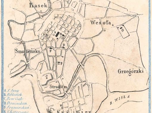 1845, Plan Miasta Krakowa