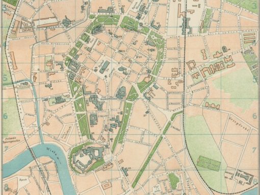 1910, Plan Miasta Krakowa J. Jezierskiego