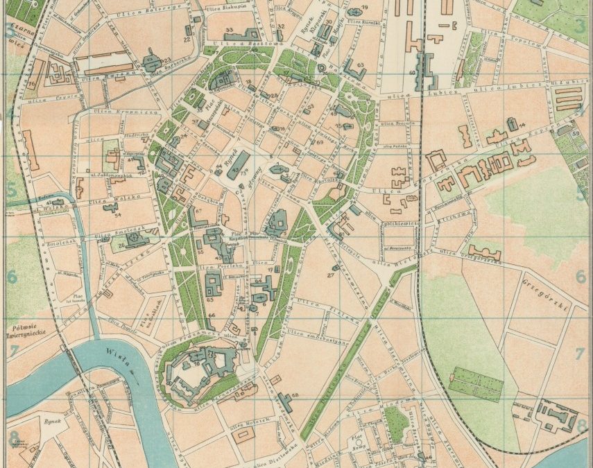 1910, Plan Miasta Krakowa J. Jezierskiego