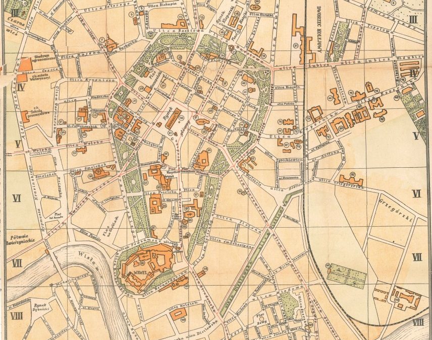 1913, Plan Miasta Krakowa J. Jezierskiego (II)