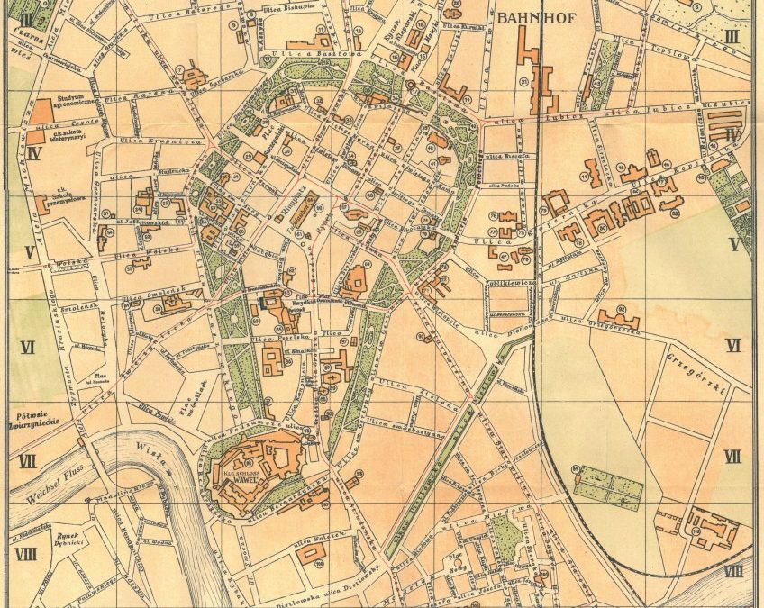 1913, Plan Miasta Krakowa J. Jezierskiego (III)