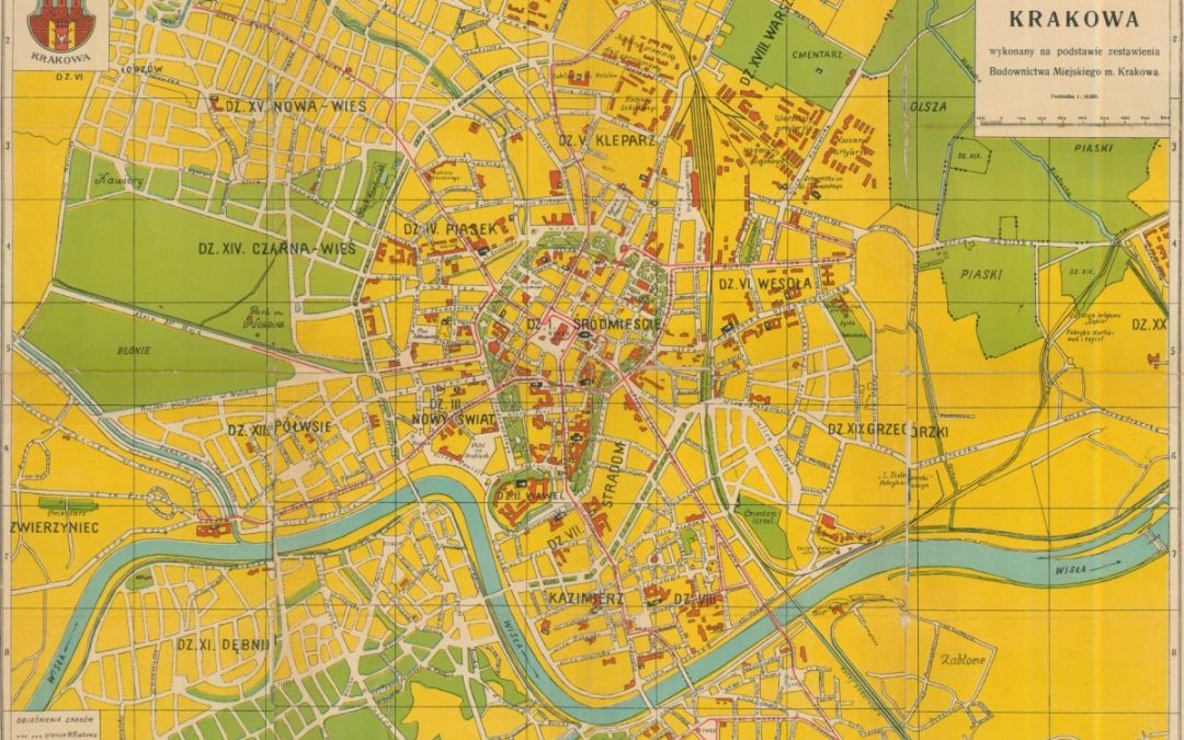 1933, Najnowszy Plan Stołecznego Królewskiego Miasta Krakowa (I)