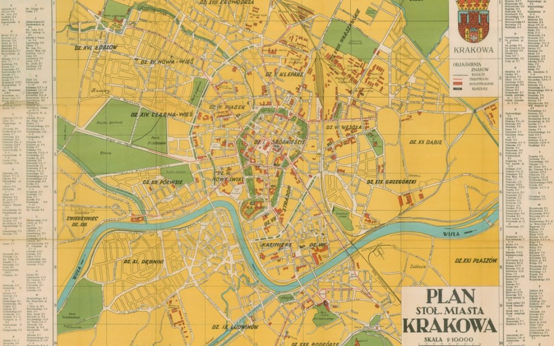 1934, Plan Stołecznego Miasta Krakowa