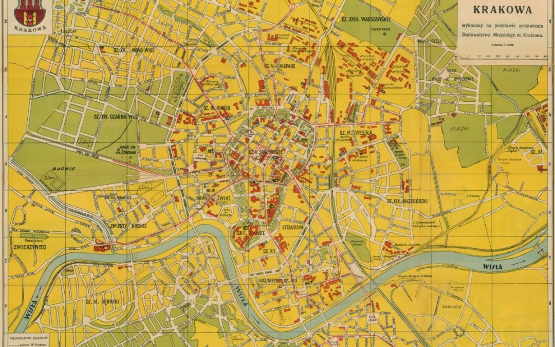 1936, Najnowszy Plan Stołecznego Królewskiego Miasta Krakowa