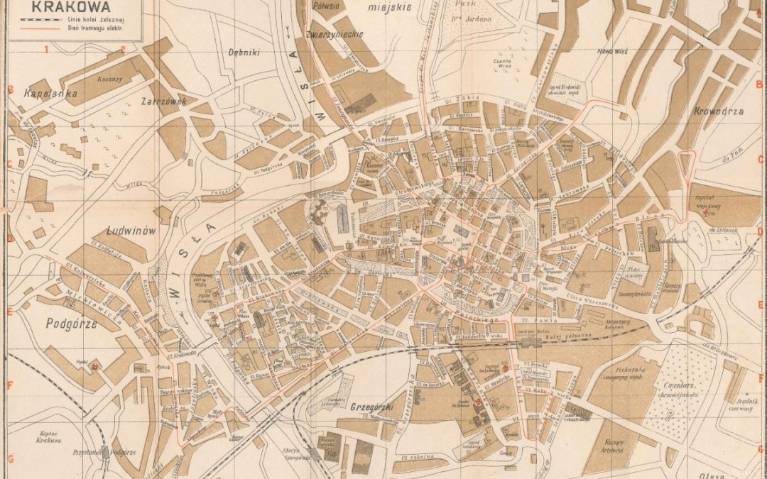1916, Nowy Plan Miasta Krakowa