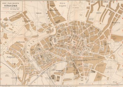1916, Nowy Plan Miasta Krakowa