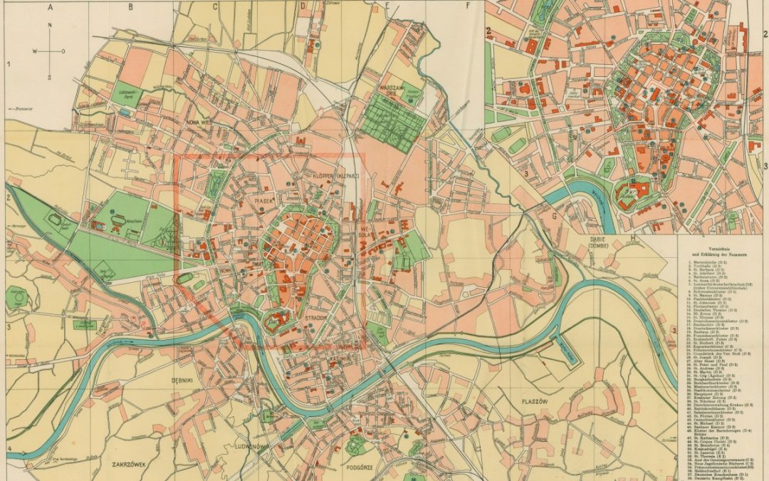 1940, Krakau, Hauptstadt des deutschen Generalgouvernements Polen