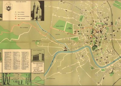 1936, Plan turystyczno-orientacyjny miasta Krakowa