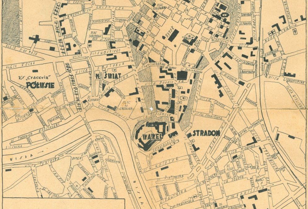 1939, Najnowszy plan miasta Krakowa