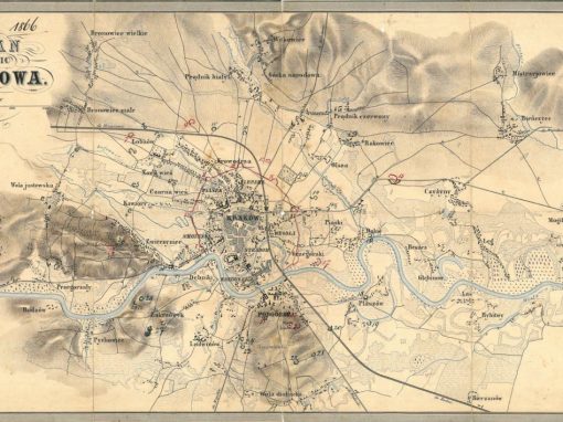 1862, Plan okolic Krakowa